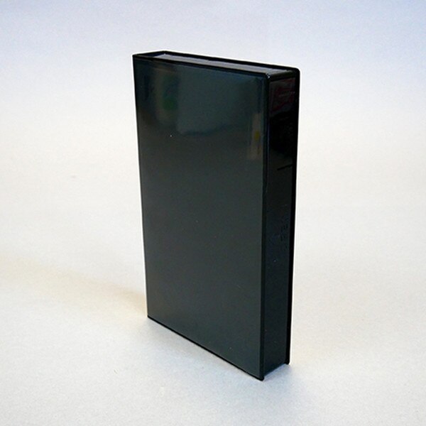 Black VHS Tape Case with Outer Slee